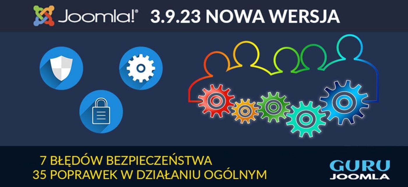 NOWA WERSJA JOOMLA 3.9.23 - OPIS ZMIAN
