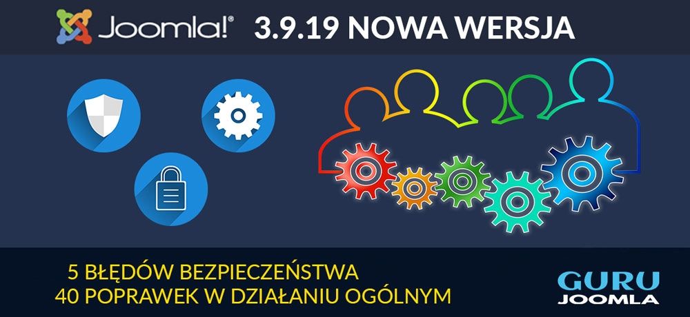 NOWA WERSJA JOOMLA 3.9.19 - opis zmian