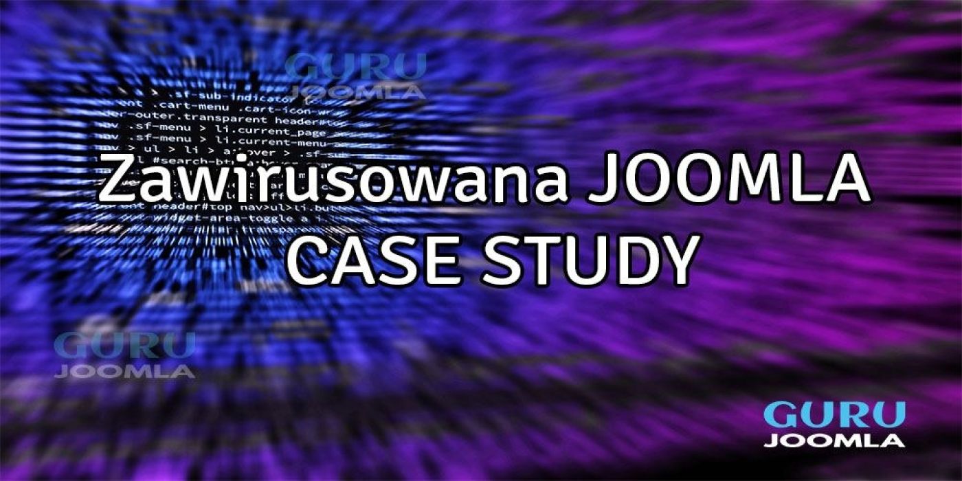 Zawirusowana JOOMLA - CASE STUDY (Studium przypadku)