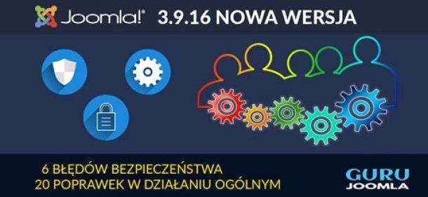 NOWA WERSJA JOOMLA 3.9.16 - opis zmian
