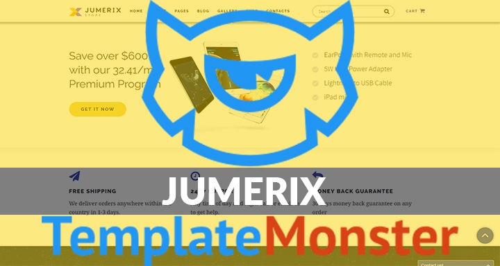 Jumerix - Template Monster