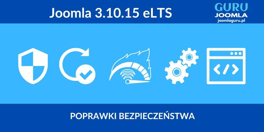 Joomla 3.10.15 eLTS opis zmian po polsku