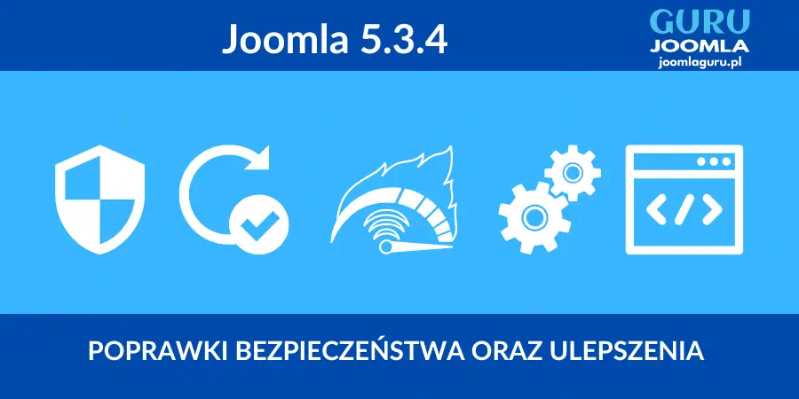 Joomla 5.3.4 - opis zmian