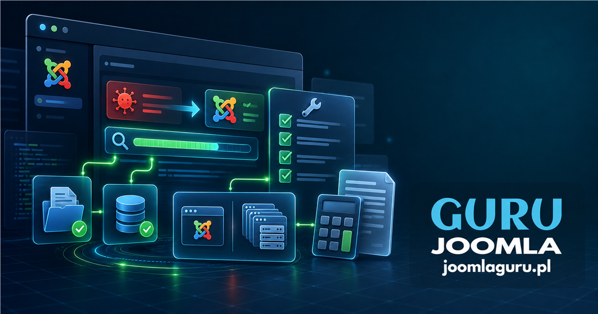 Zakres i koszt usuwania wirusów z Joomla