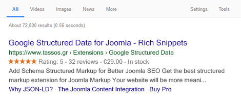 Google structured data z rozszerzeniem - Poradnik po lepszym SEO w JOOMLA
