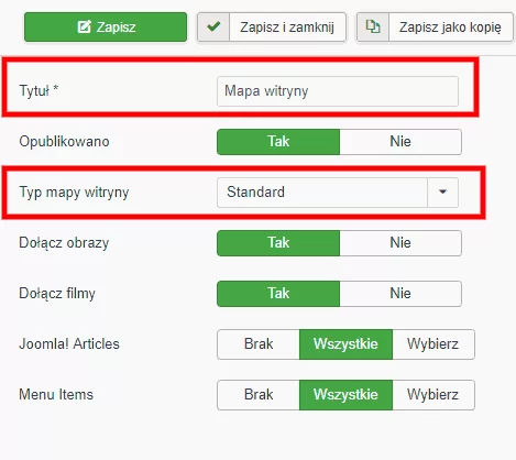 mapa strony joomla Joomla SEO   Poradnik po lepszym SEO w JOOMLA   JOOMLA GURU 