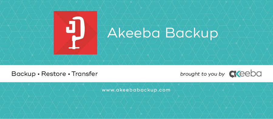 1 Akeeba backup