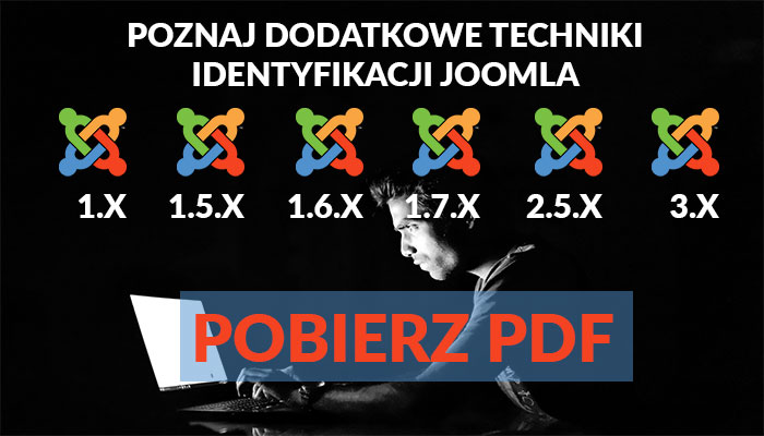 Dodatkowe Techniki Identyfikacji Joomla - PDF Pobierz!