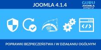 Joomla 4.1.4 - Opis zmian