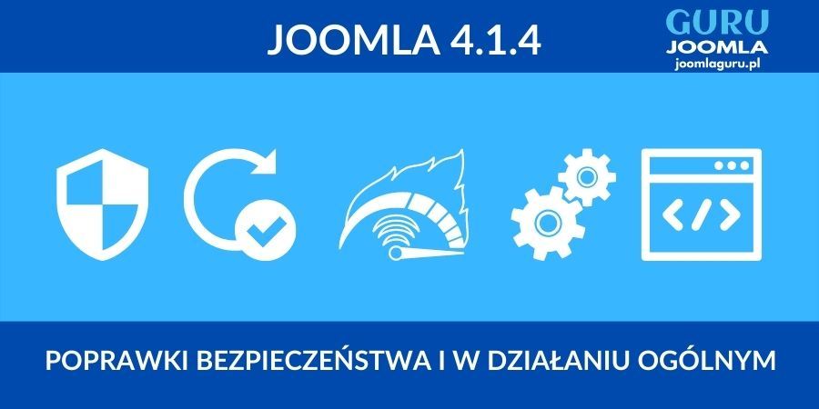 Joomla 4.1.4 - Opis zmian po polsku