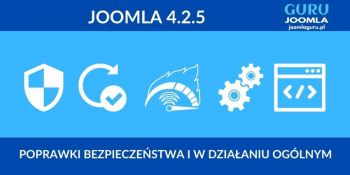 Joomla 4.2.5 - nowa wersja opis zmian po polsku