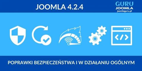 Joomla 4.2.4 - opis zmian