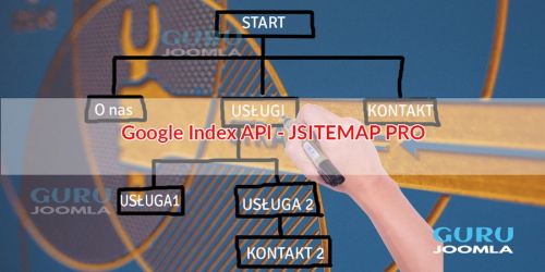 Jsitemap pro dodaje opcje Google Index API - opis usługi