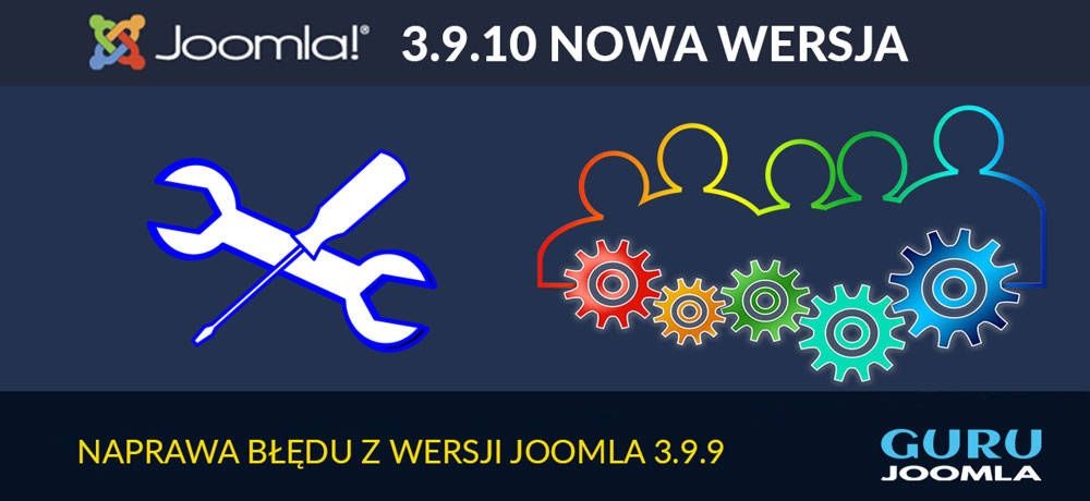 NOWA WERSJA JOOMLA 3.9.10 - opis zmian
