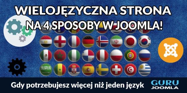 WIELOJĘZYCZNA STRONA NA 4 SPOSOBY W JOOMLA