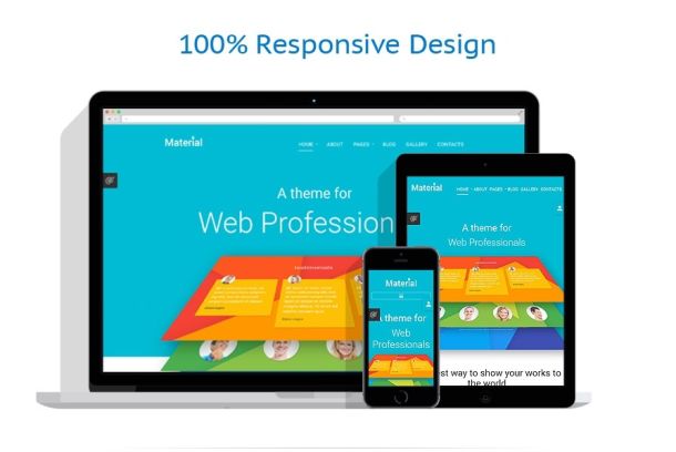 Material Desing - Szablon dla Joomla 3.4.x