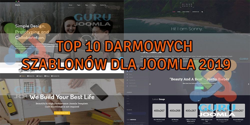 TOP 10 DARMOWYCH SZABLONÓW DLA JOOMLA 2019