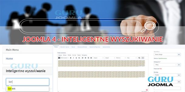 JOOMLA 4 - INTELIGENTNE WYSZUKIWANIE (SMART SEARCH)