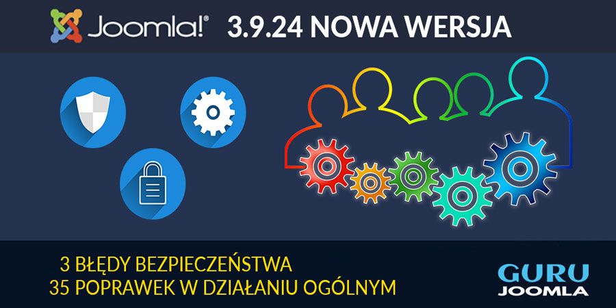 JOOMLA 3.9.24 - OPIS ZMIAN