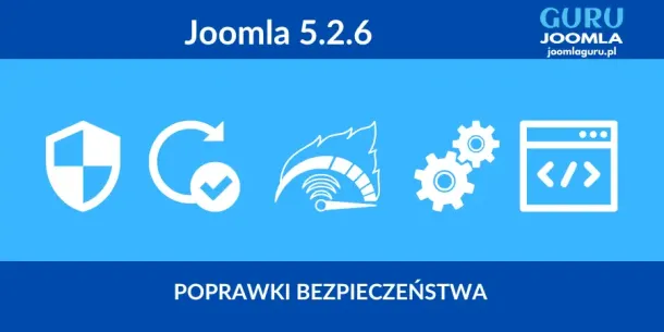 Joomla 5.2.6 - opis zmian
