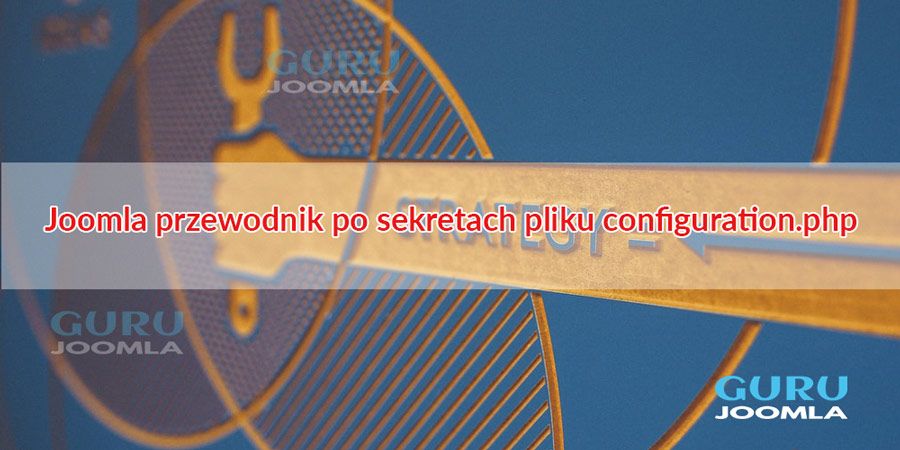 Opis pliku configuration.php w Joomla