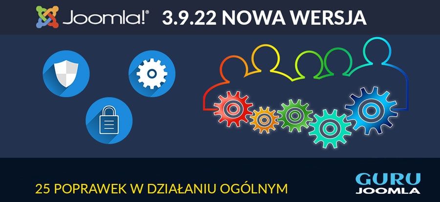 JOOMLA 3.9.22 - OPIS ZMIAN