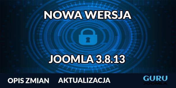 NOWA WERSJA JOOMLA 3.8.13