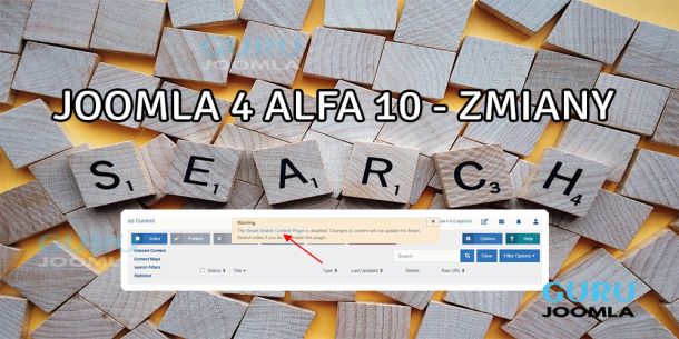 CO NOWEGO W JOOMLA 4 ALFA 10