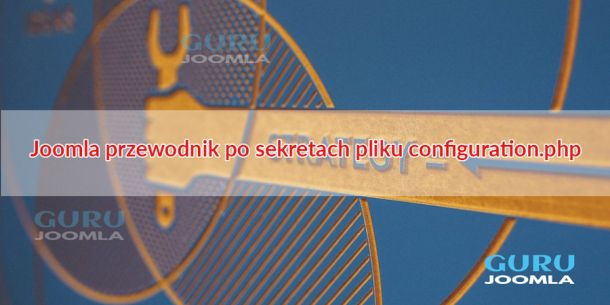 Opis pliku configuration.php w Joomla