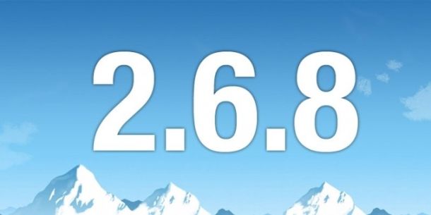 K2 2.6.8