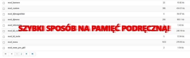 Szybki sposób na usunięcie pamięci podręcznej