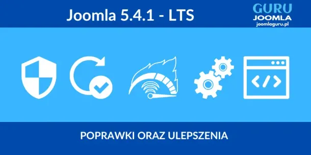 Joomla 5.4.1 - opis zmian - auto aktualizacja