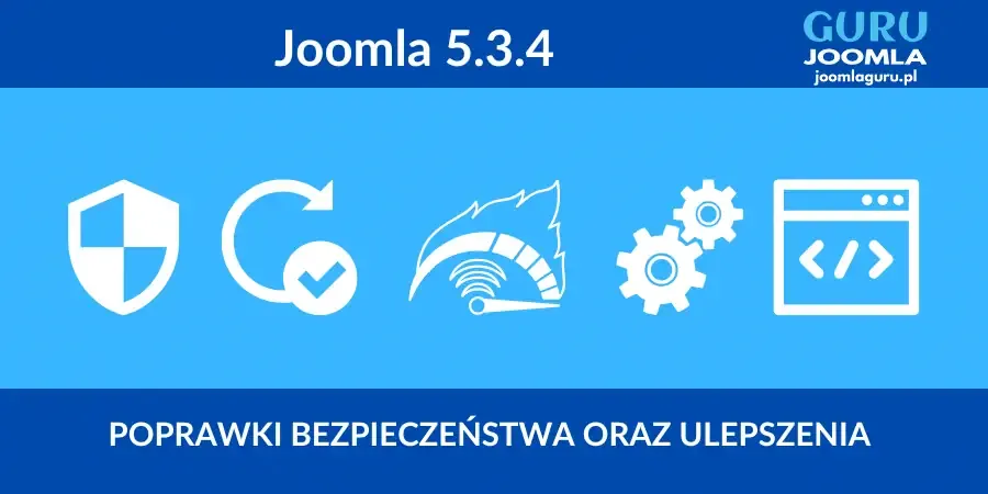 Joomla 5.3.4 - opis zmian